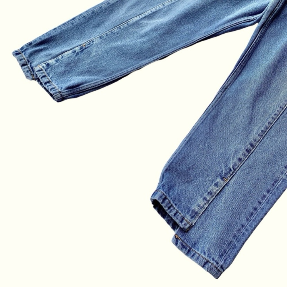 Hidden Jeans Pintuck Front Split Asymmetrical Cro… - image 3